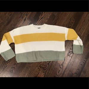 Oversize Crop Sweater